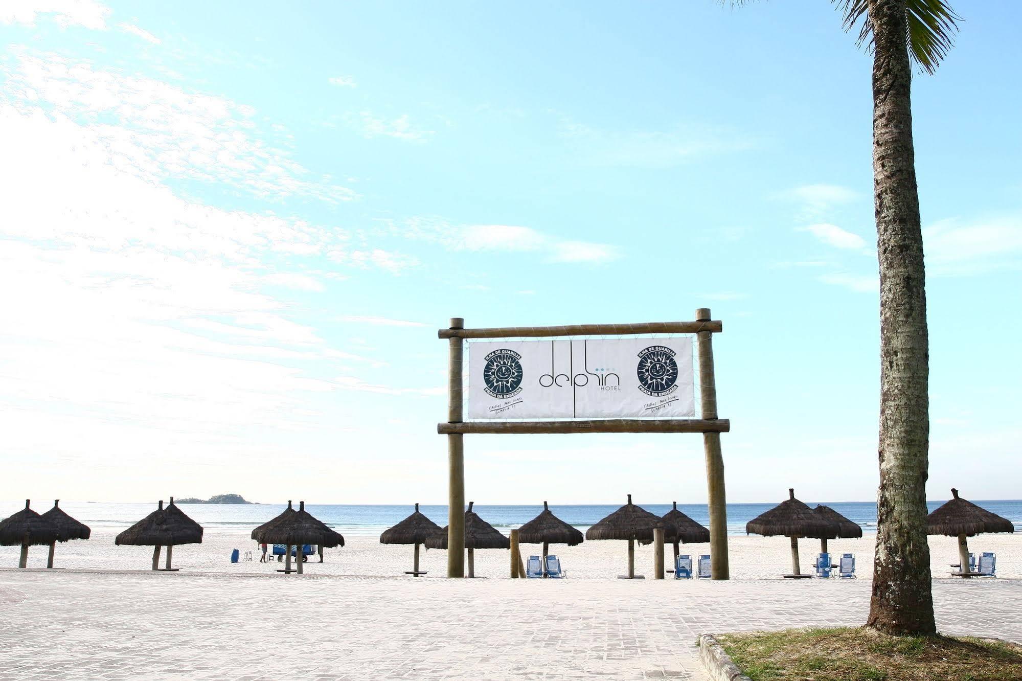 Delphin Beach Hotel Guarujá Exterior foto