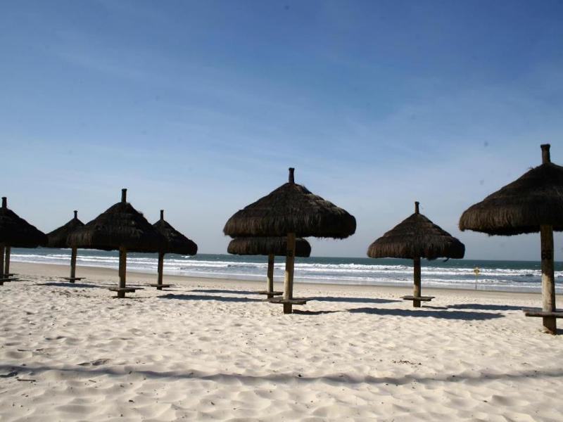 Delphin Beach Hotel Guarujá Exterior foto