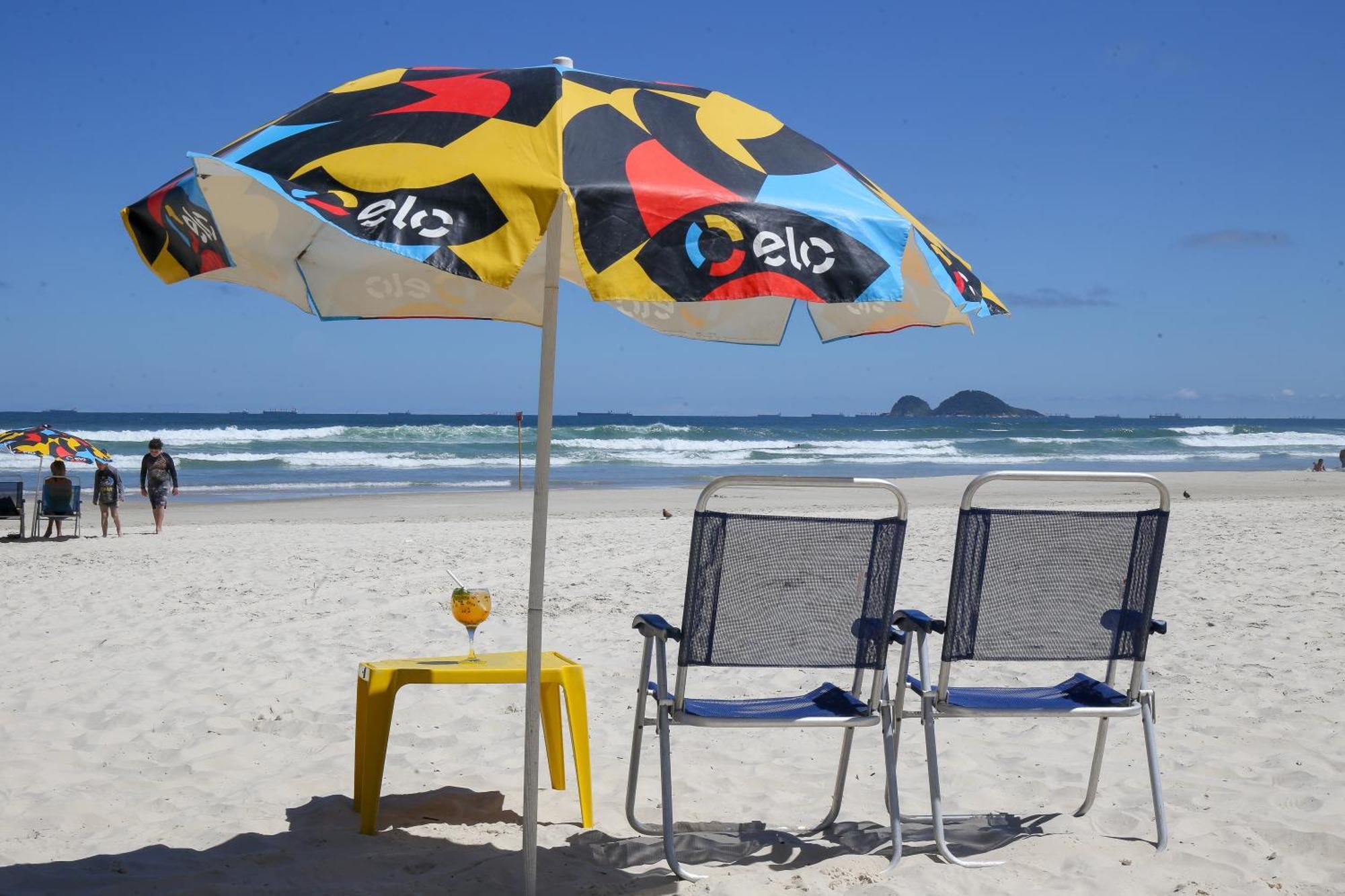 Delphin Beach Hotel Guarujá Exterior foto