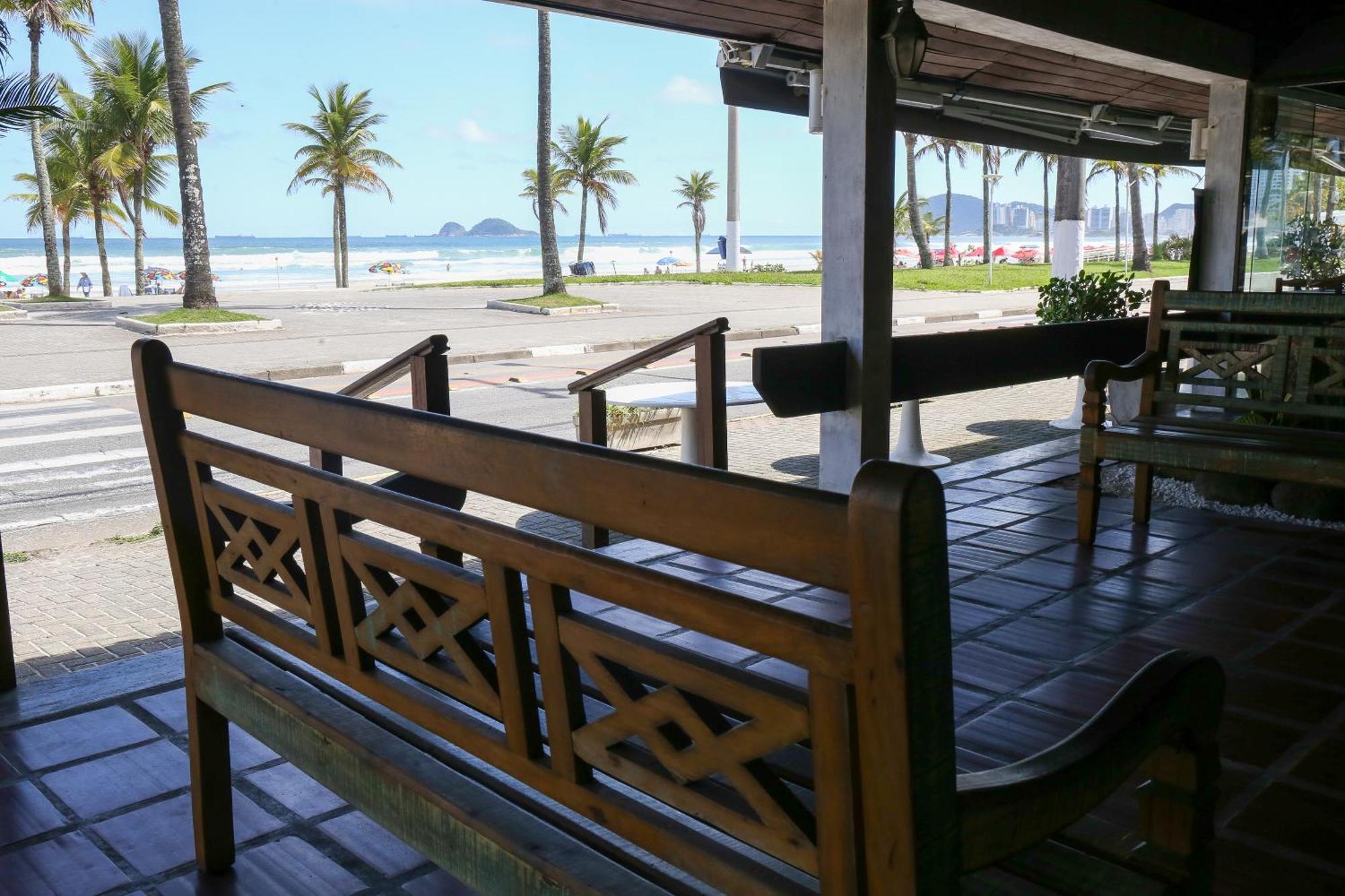 Delphin Beach Hotel Guarujá Exterior foto